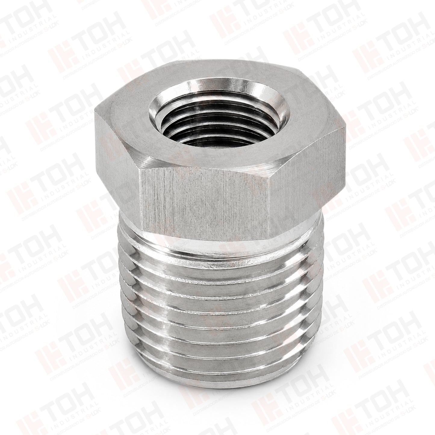 Reducción Bushing 1/2" NPT x 3/8" NPT