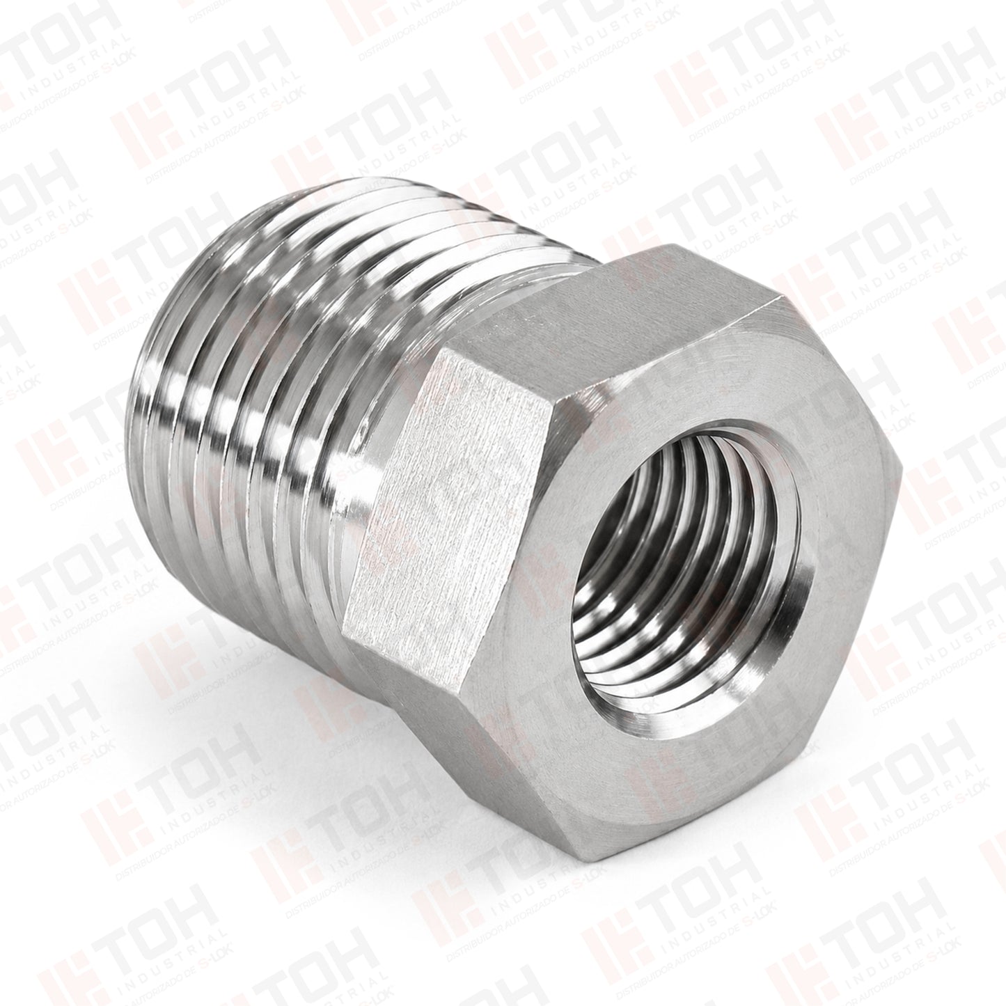 Reducción Bushing 1/2" NPT x 3/8" NPT