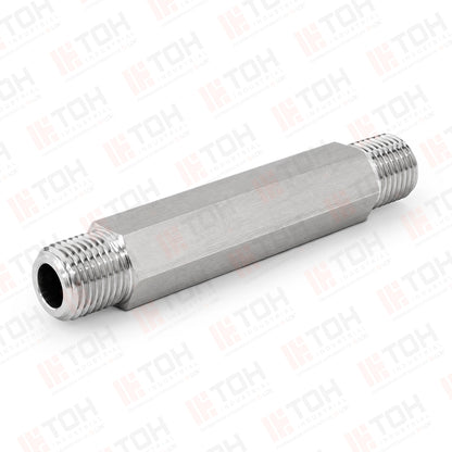 Niple Hexagonal 1/4" x 4L Rosca NPT