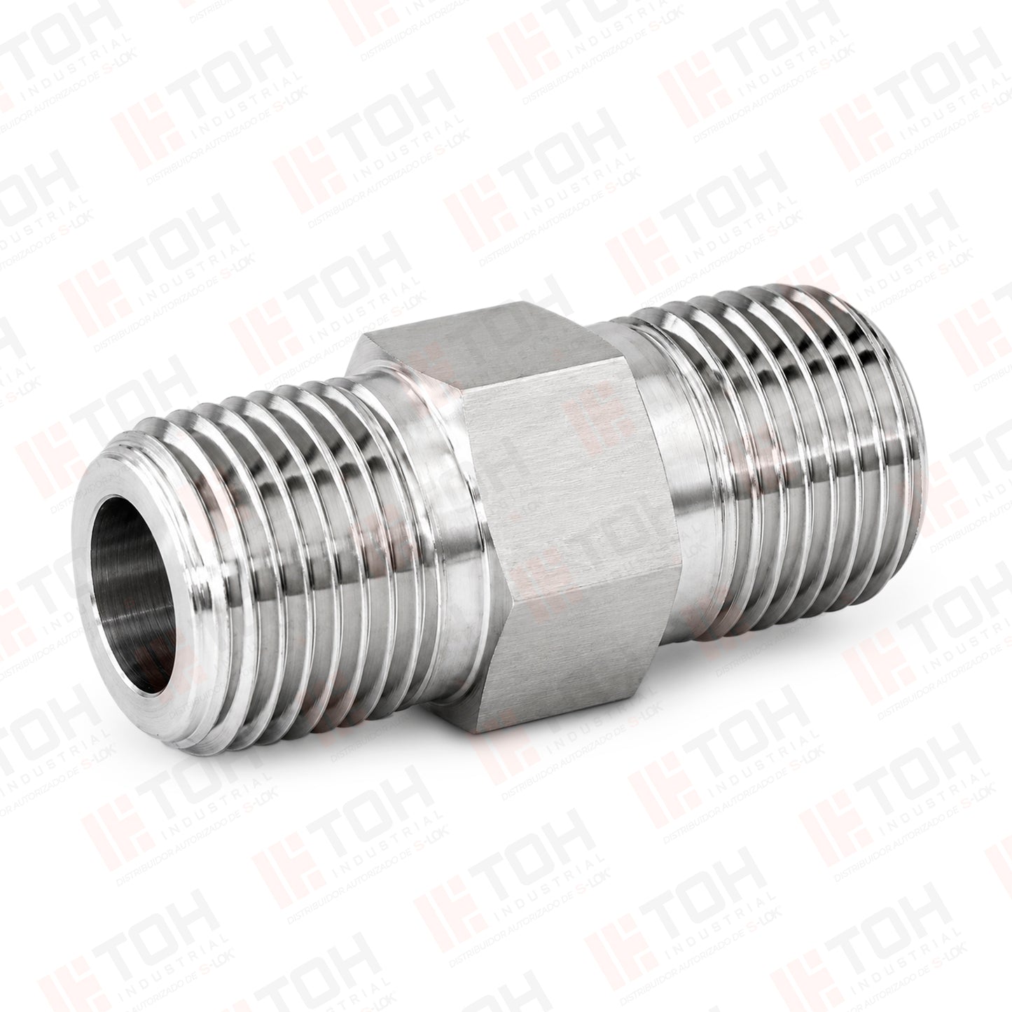 Niple Hexagonal 1/2" x 2L Rosca NPT