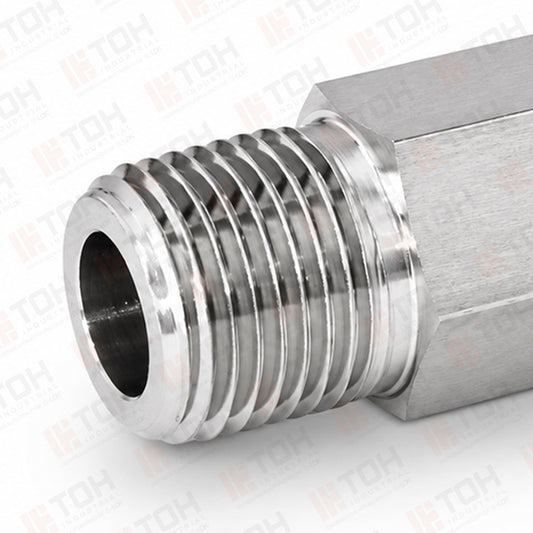 Niple Hexagonal 1/2" x 4L Rosca NPT