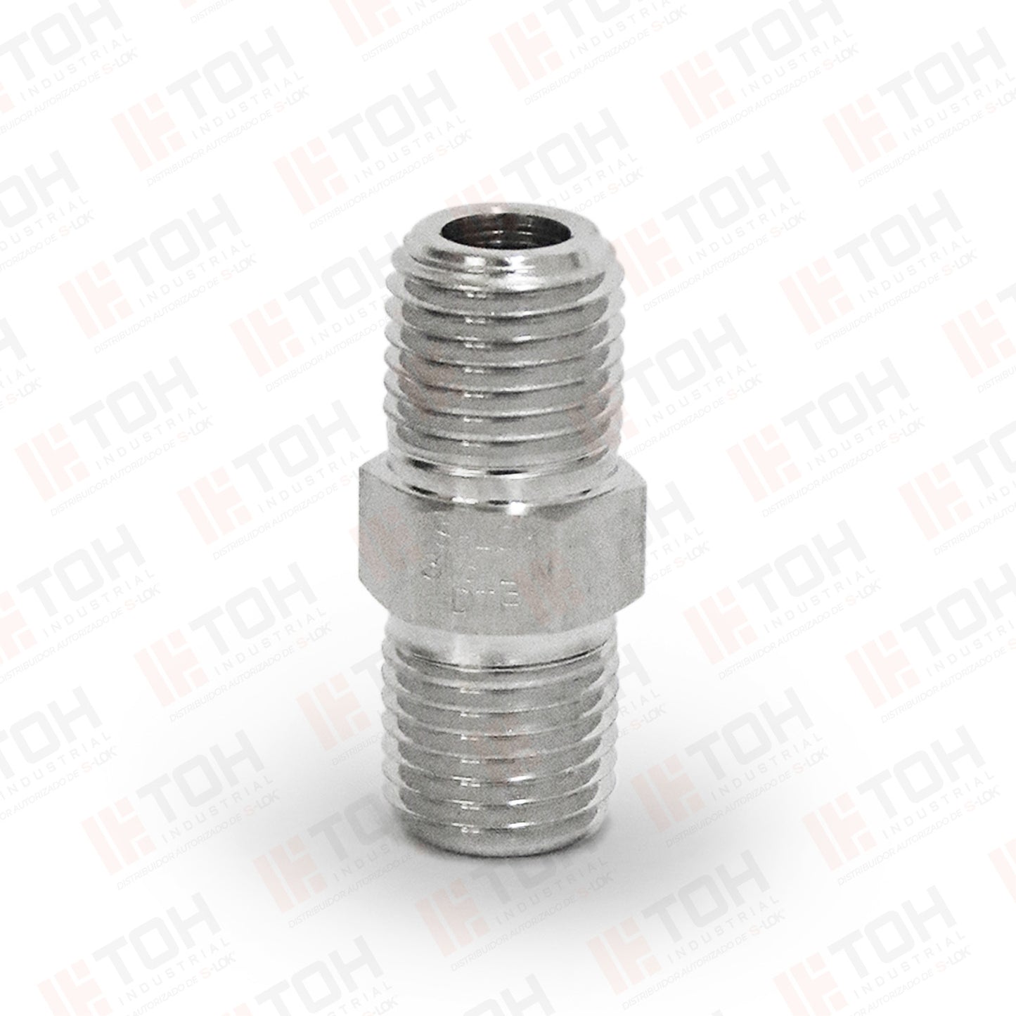 Niple Corto Hexagonal 1/4" NPT Roscado