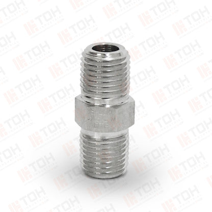 Niple Corto Hexagonal 1/4" NPT Roscado