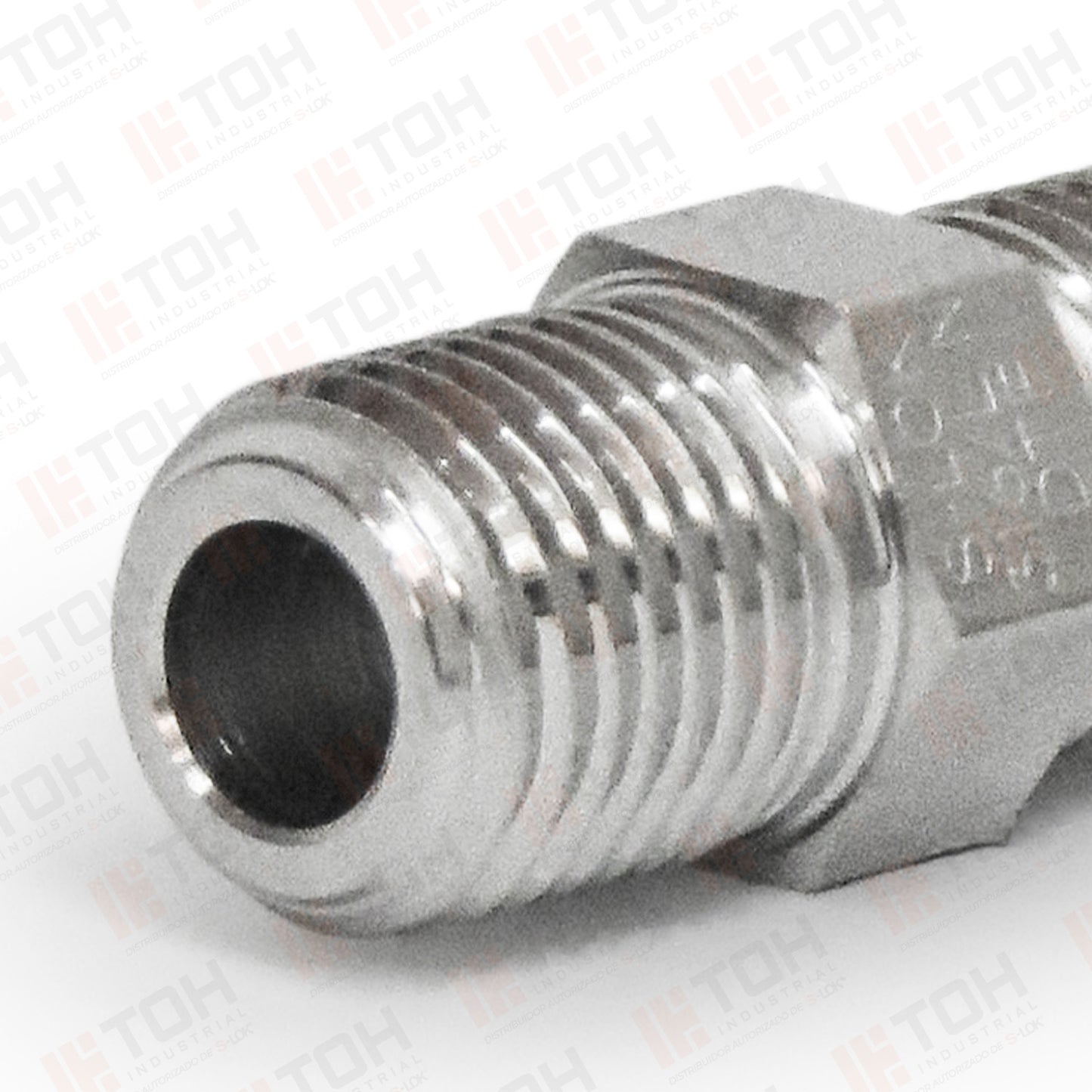 Niple Corto Hexagonal 1/4" NPT Roscado