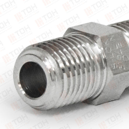 Niple Corto Hexagonal 1/4" NPT Roscado