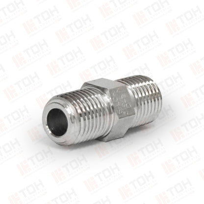 Niple Corto Hexagonal 1/4" NPT Roscado