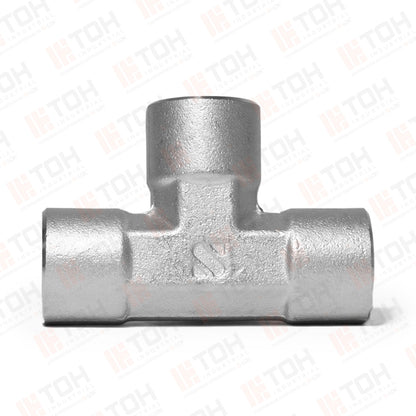 Tee Roscada Hembra 1/4" NPT