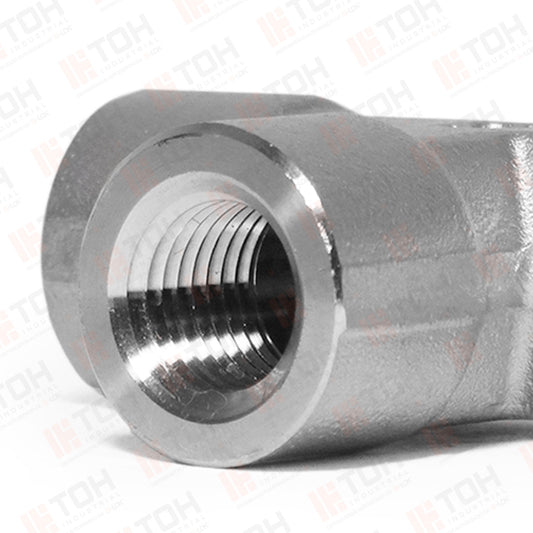 Tee Roscada Hembra 1/4" NPT