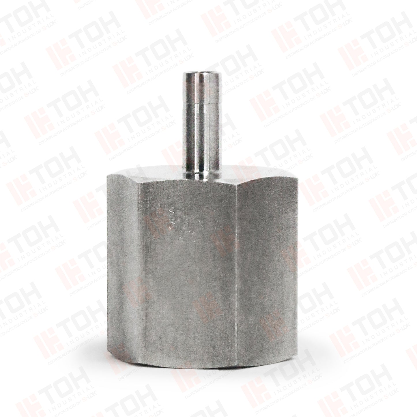 Adaptador (Manguito) 1/4" OD-Tube x 1/2" NPT