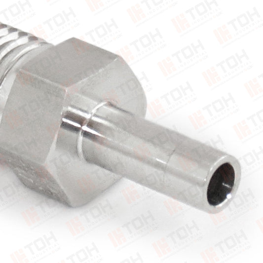 Adaptador Reductor (Manguito) 3/16" OD-Tube x 1/8" NPT Macho