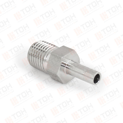 Adaptador Reductor (Manguito) 3/16" OD-Tube x 1/8" NPT Macho
