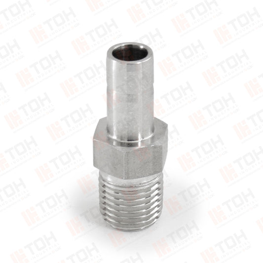 Adaptador Reductor (Manguito) 1/4" OD-Tube x 1/4" NPT Macho