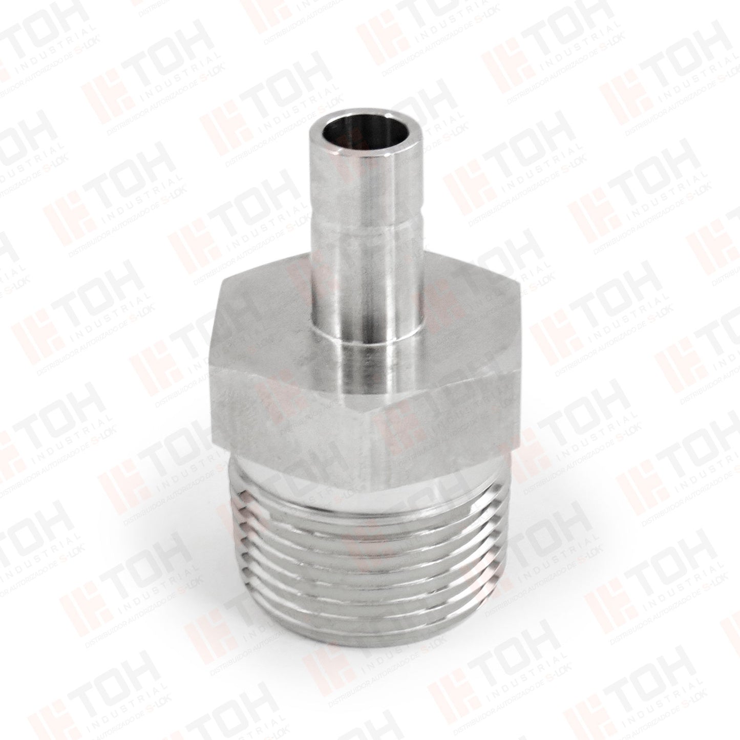 Adaptador Reductor (Manguito) 1/2" OD-Tube x 1" NPT Macho