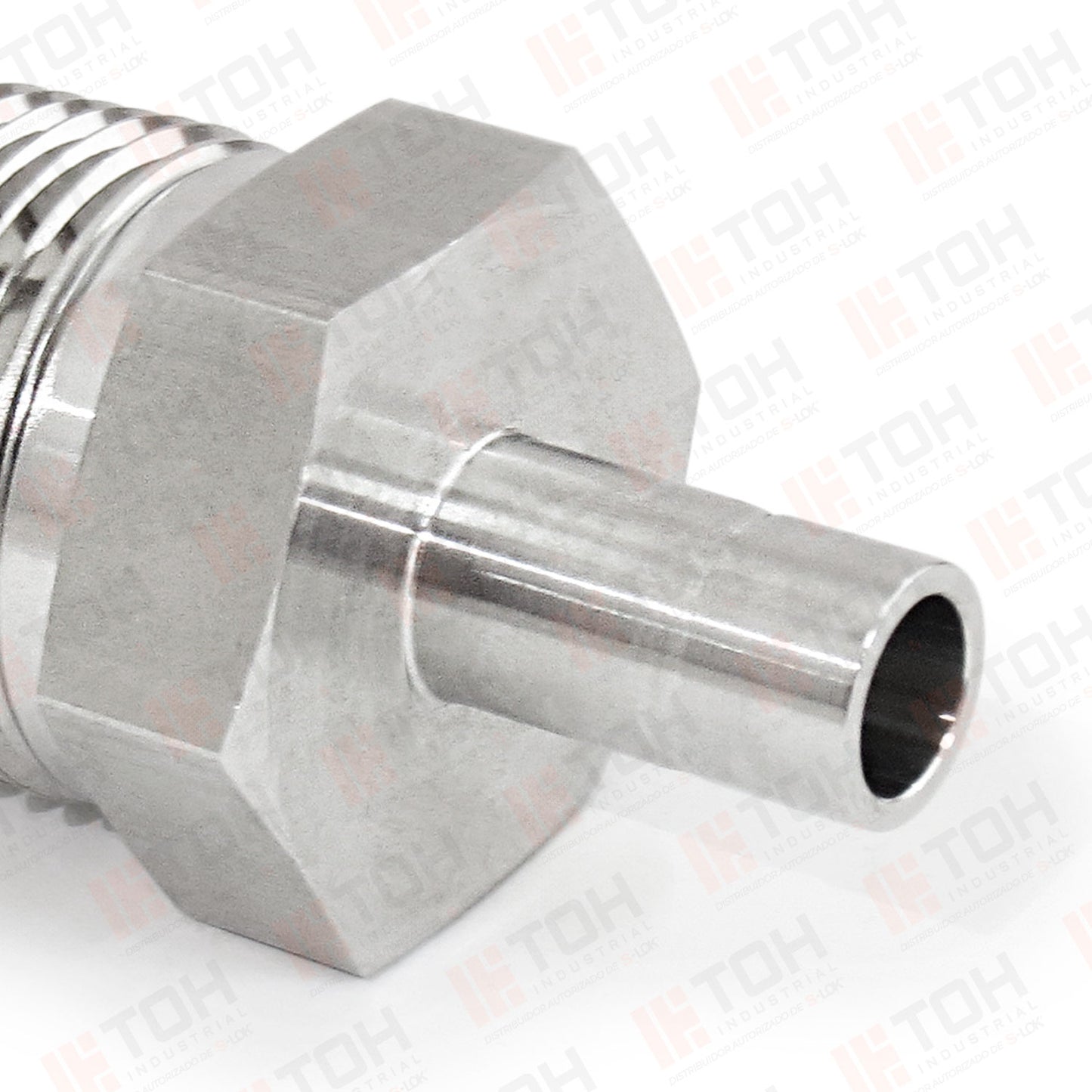 Adaptador Reductor (Manguito) 1/2" OD-Tube x 1" NPT Macho