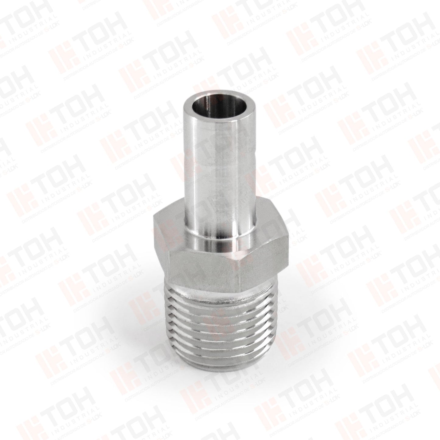 Adaptador Reductor (Manguito) 1/2" OD-Tube x 1/2" NPT Macho