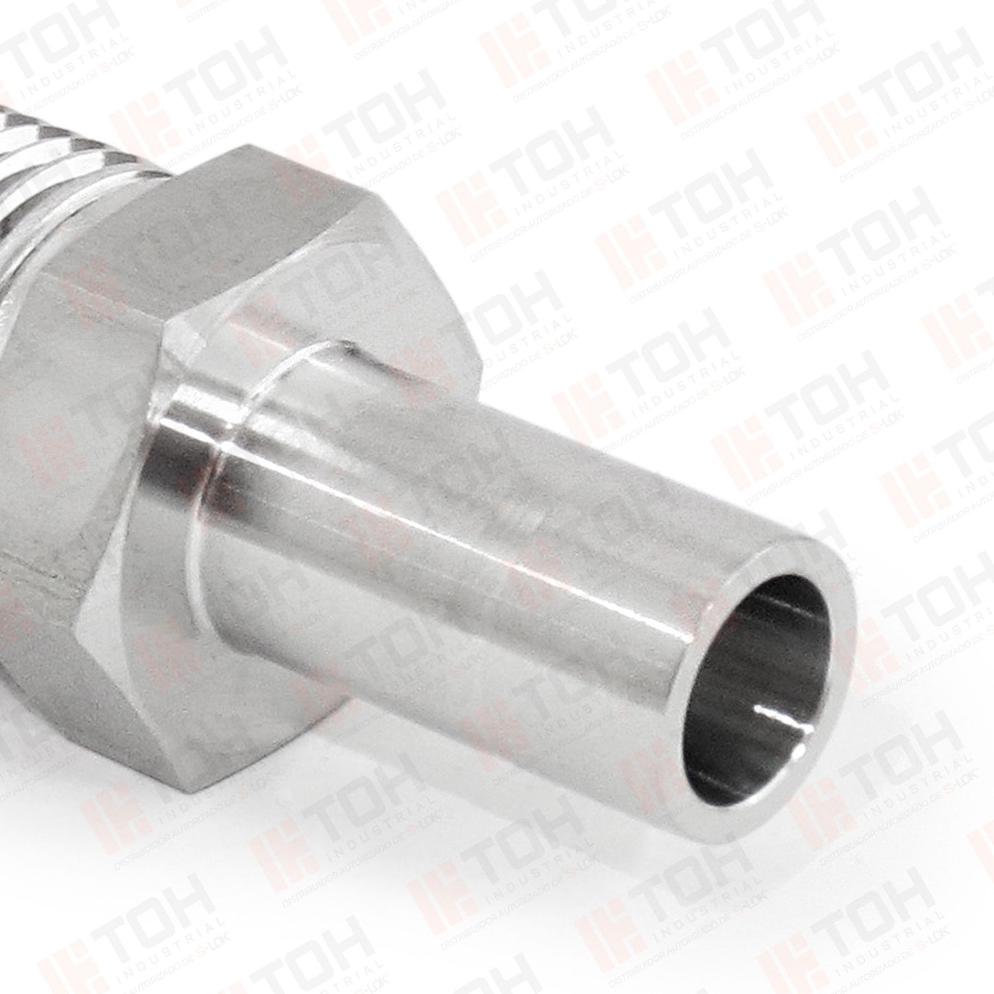 Adaptador Reductor (Manguito) 1/2" OD-Tube x 1/2" NPT Macho