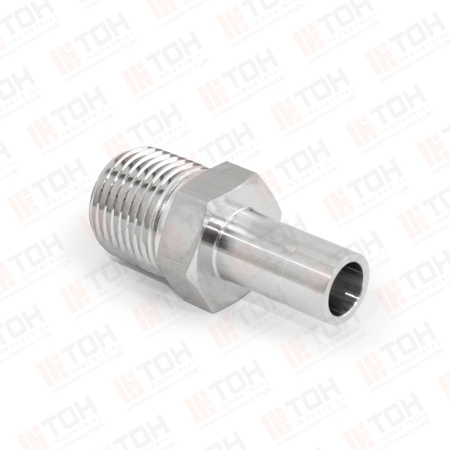 Adaptador Reductor (Manguito) 1/2" OD-Tube x 1/2" NPT Macho