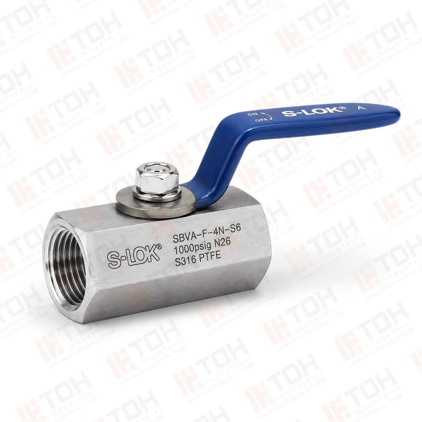 Válvula Bola 1/4" NPT (1000 PSI)