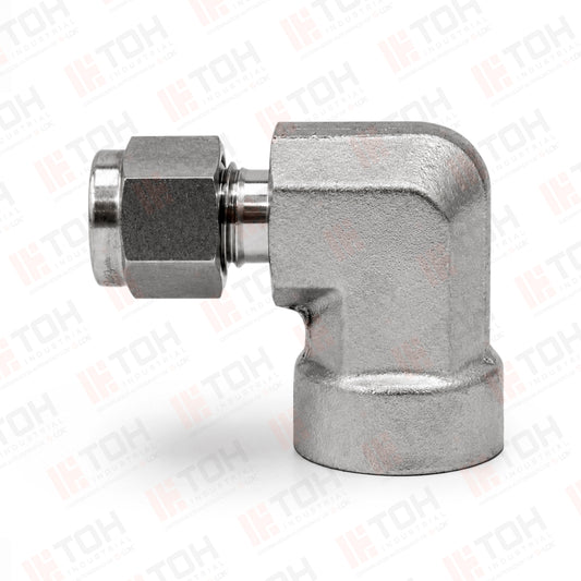 Racor Codo Hembra 1/4" OD x 1/4" NPT