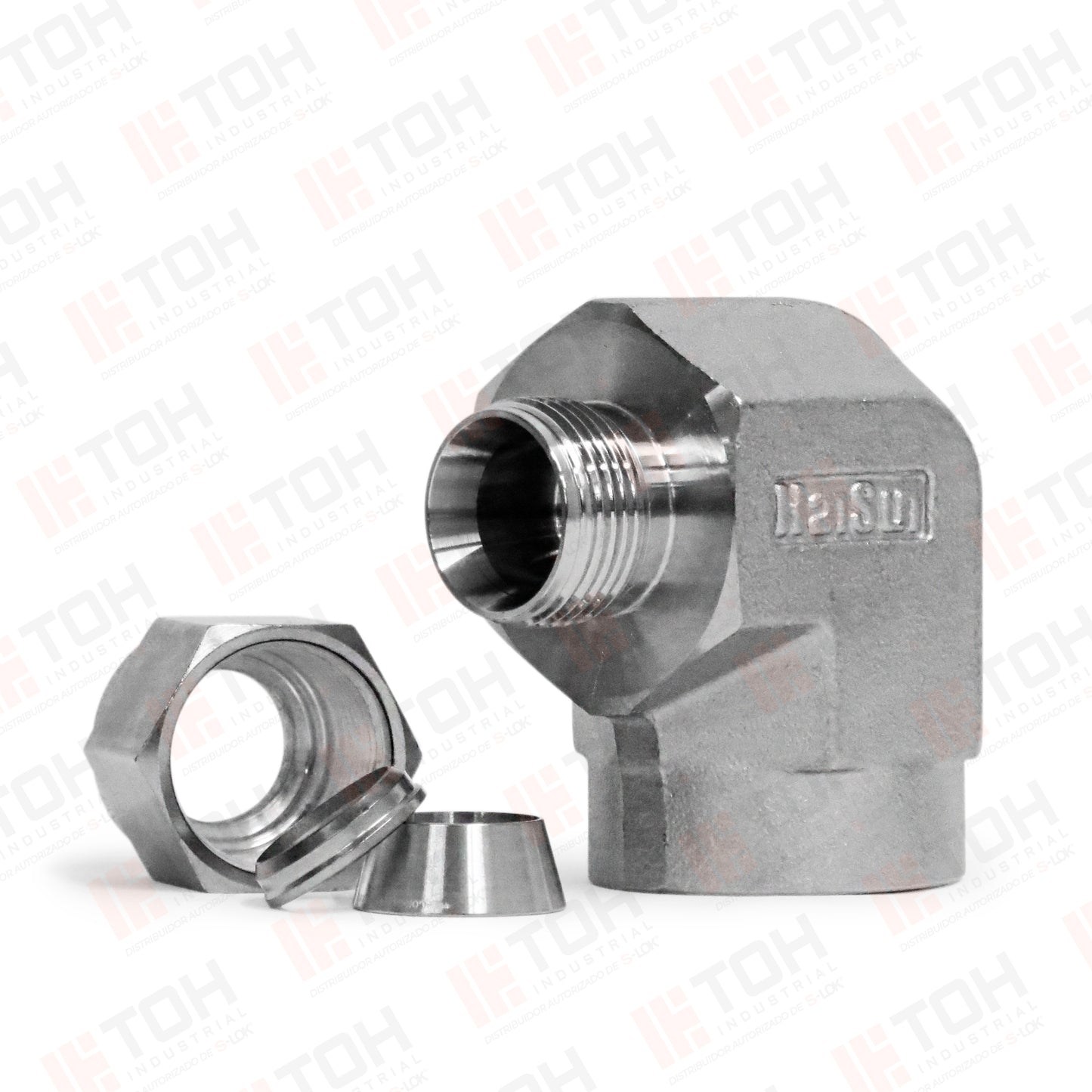 Racor Codo Hembra 1/2" OD x 3/4" NPT