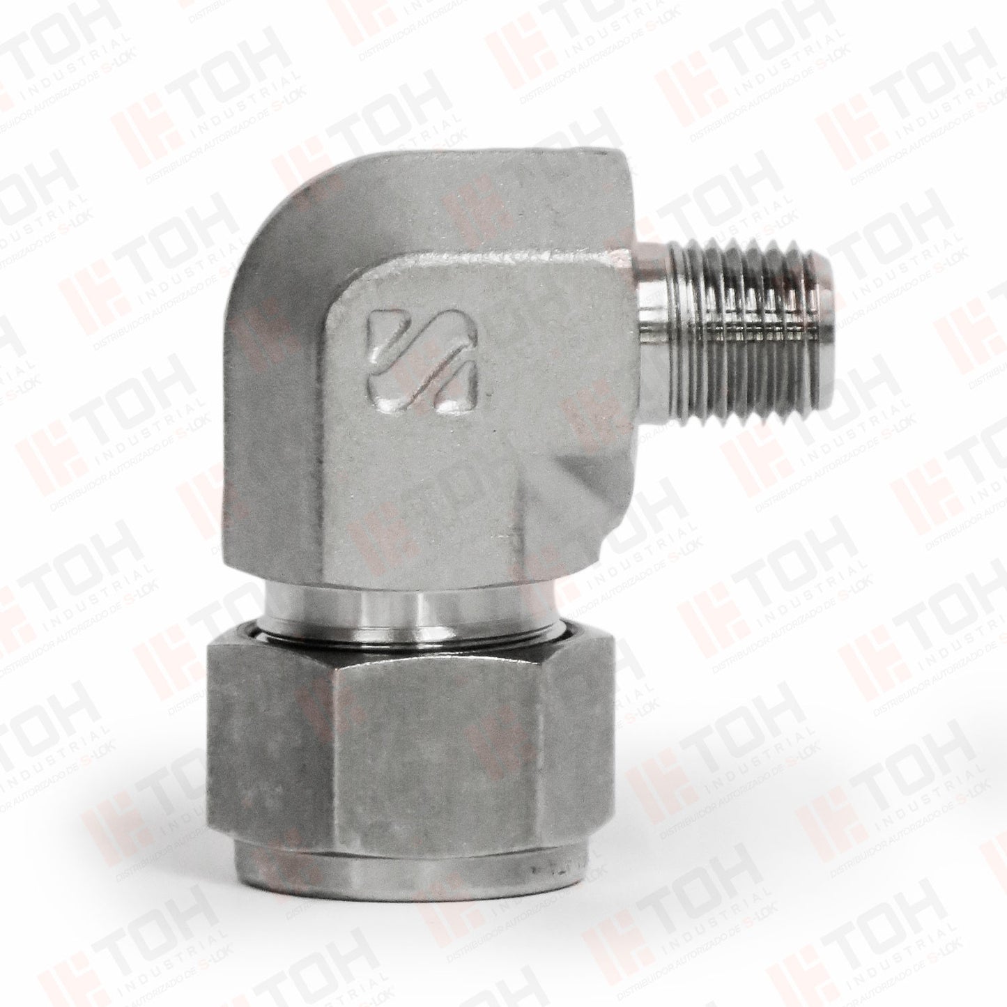 Racor Codo Macho 5/8" OD x 1/4" NPT