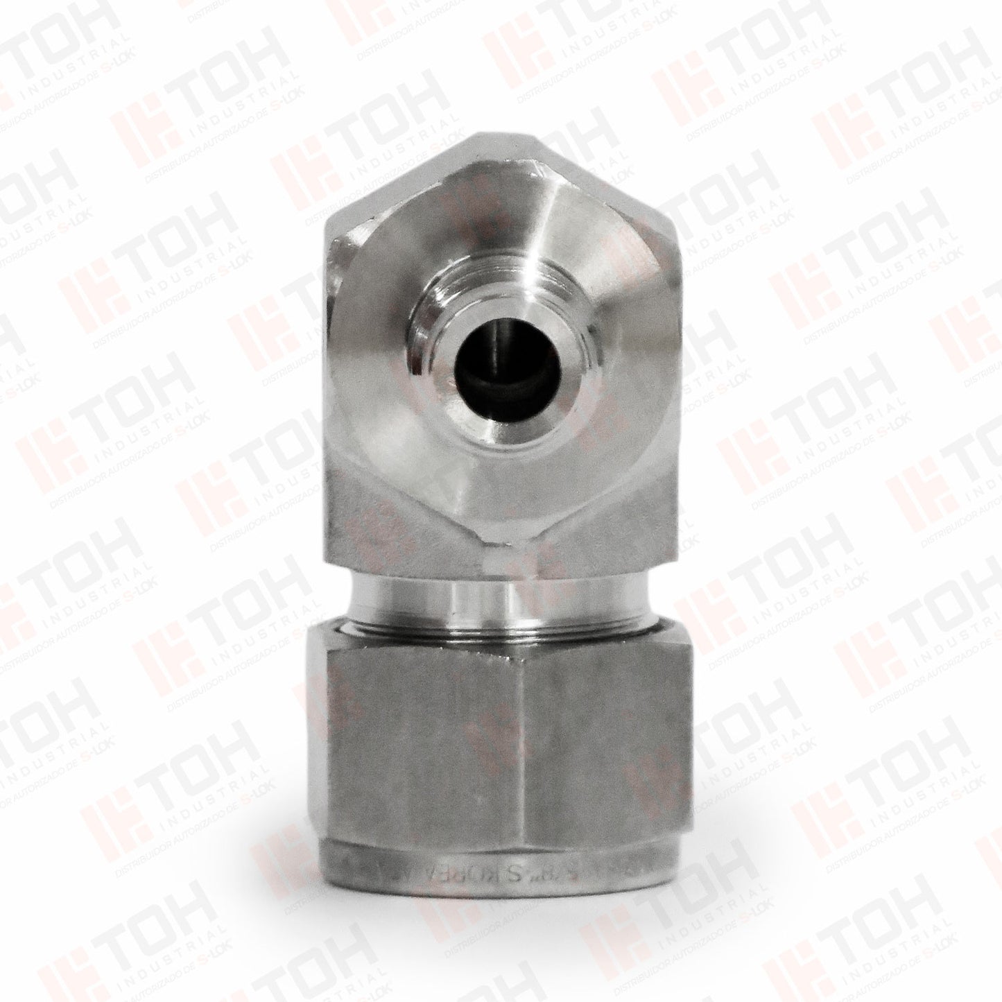 Racor Codo Macho 5/8" OD x 1/4" NPT