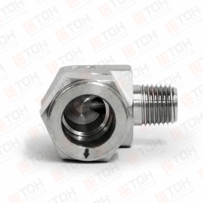 Racor Codo Macho 5/8" OD x 1/4" NPT