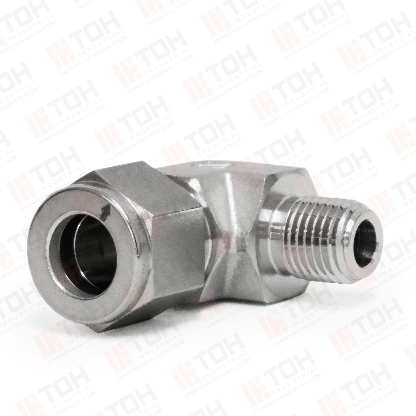 Racor Codo Macho 1/2" OD x 1/4" NPT