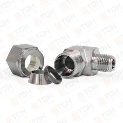 Racor Codo Macho 1/2" OD x 1/4" NPT