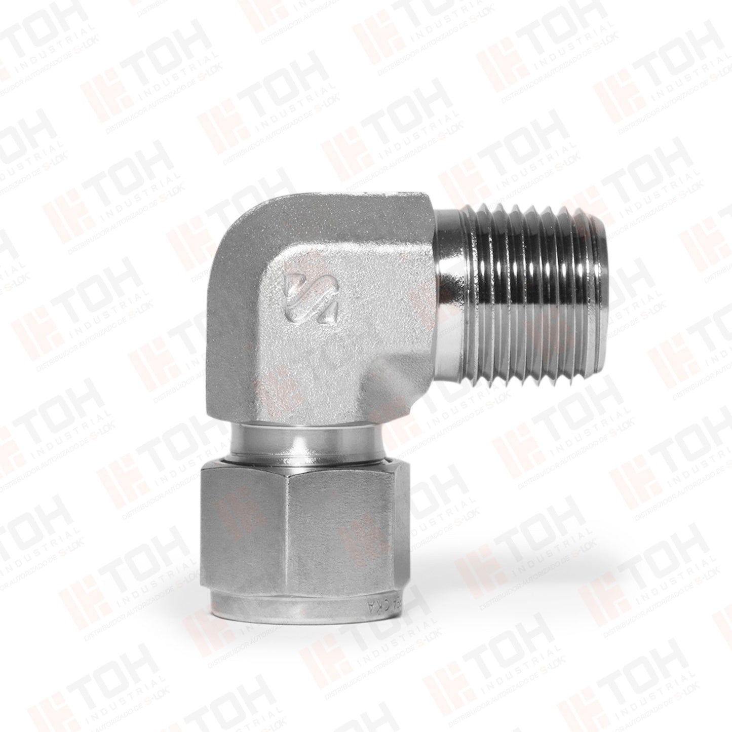 Racor Codo Macho 1/2" OD x 1/2" NPT