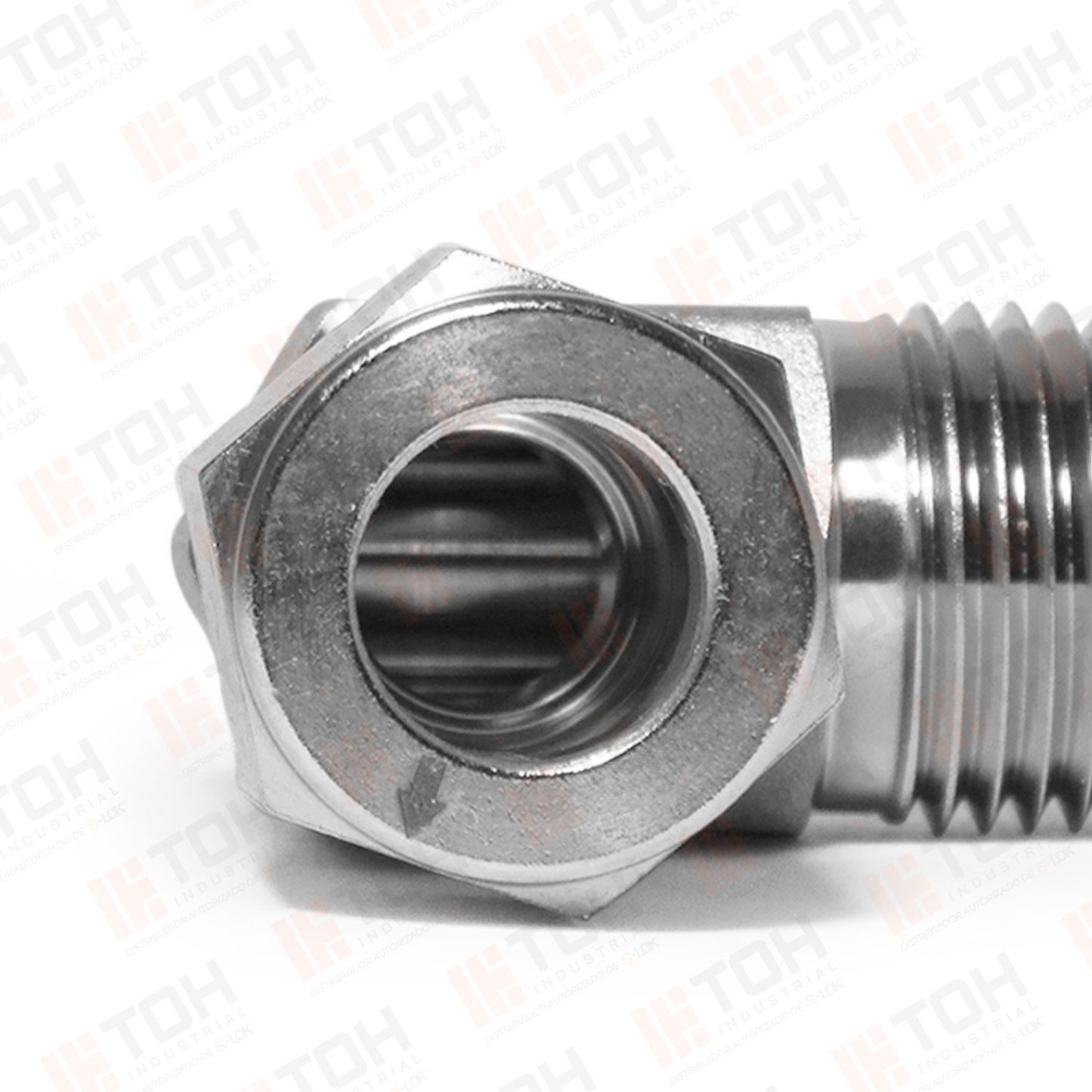 Racor Codo Macho 1/2" OD x 1/2" NPT