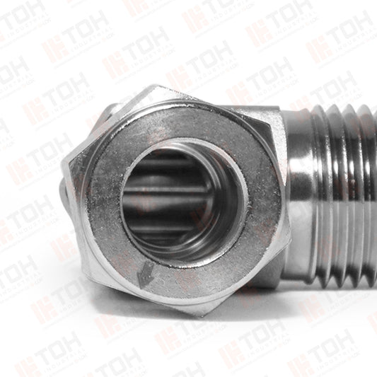Racor Codo Macho 1/2" OD x 1/2" NPT