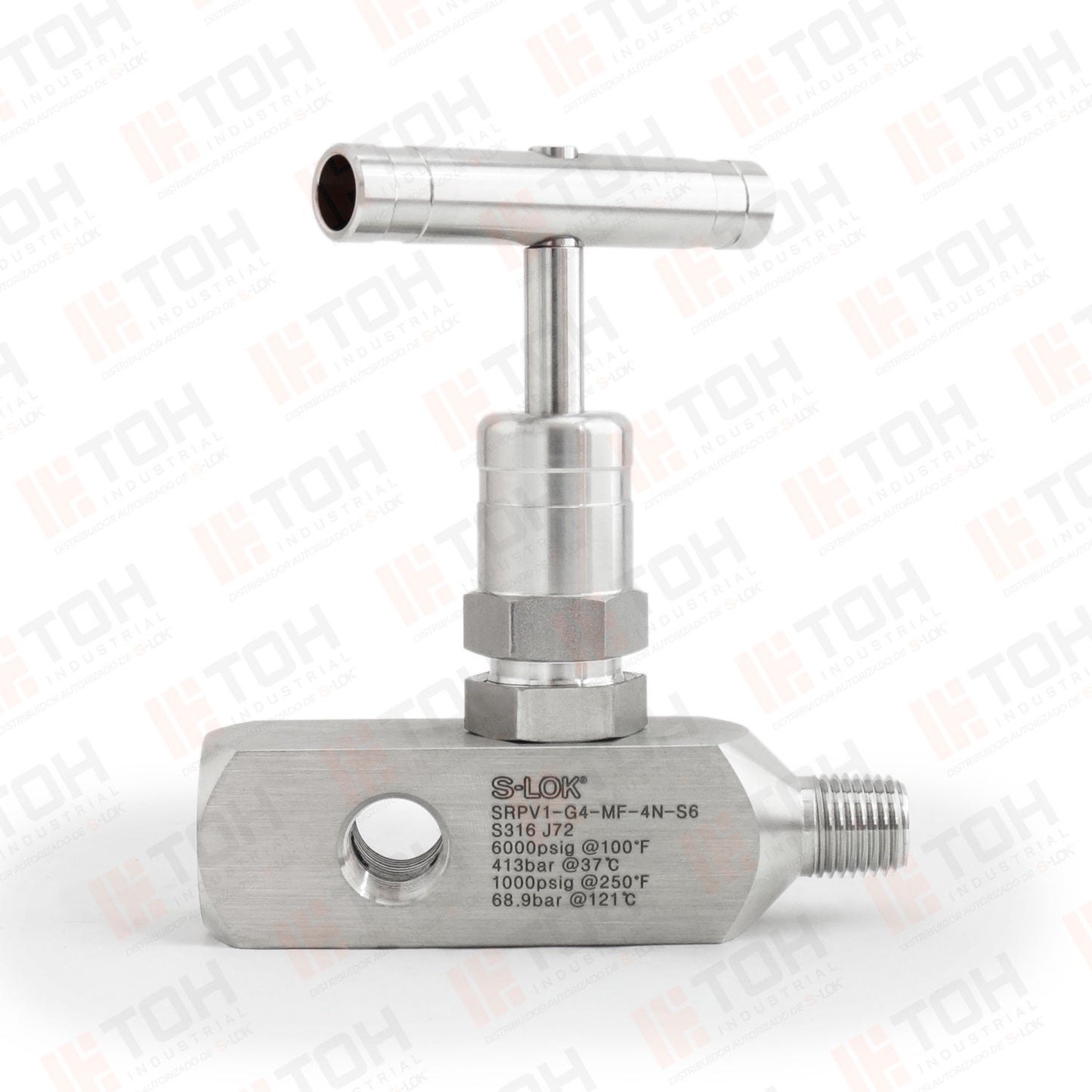 Válvula Multipuertos tipo Raíz 1/4" Macho-Hembra