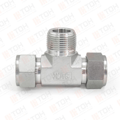 Tee Lateral 3/4" OD x 3/4" NPT Macho x 3/4" OD