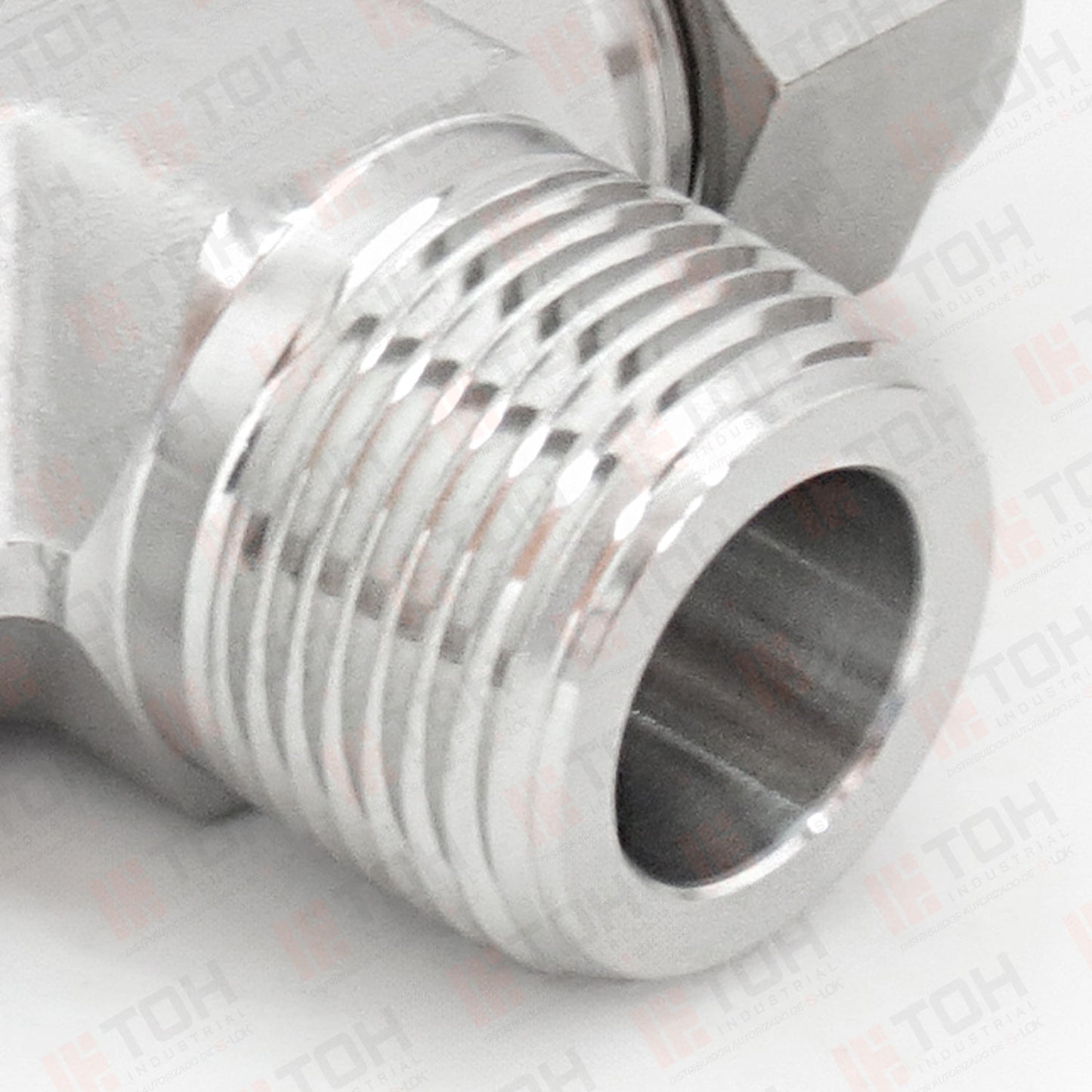 Tee Lateral 3/4" OD x 3/4" NPT Macho x 3/4" OD