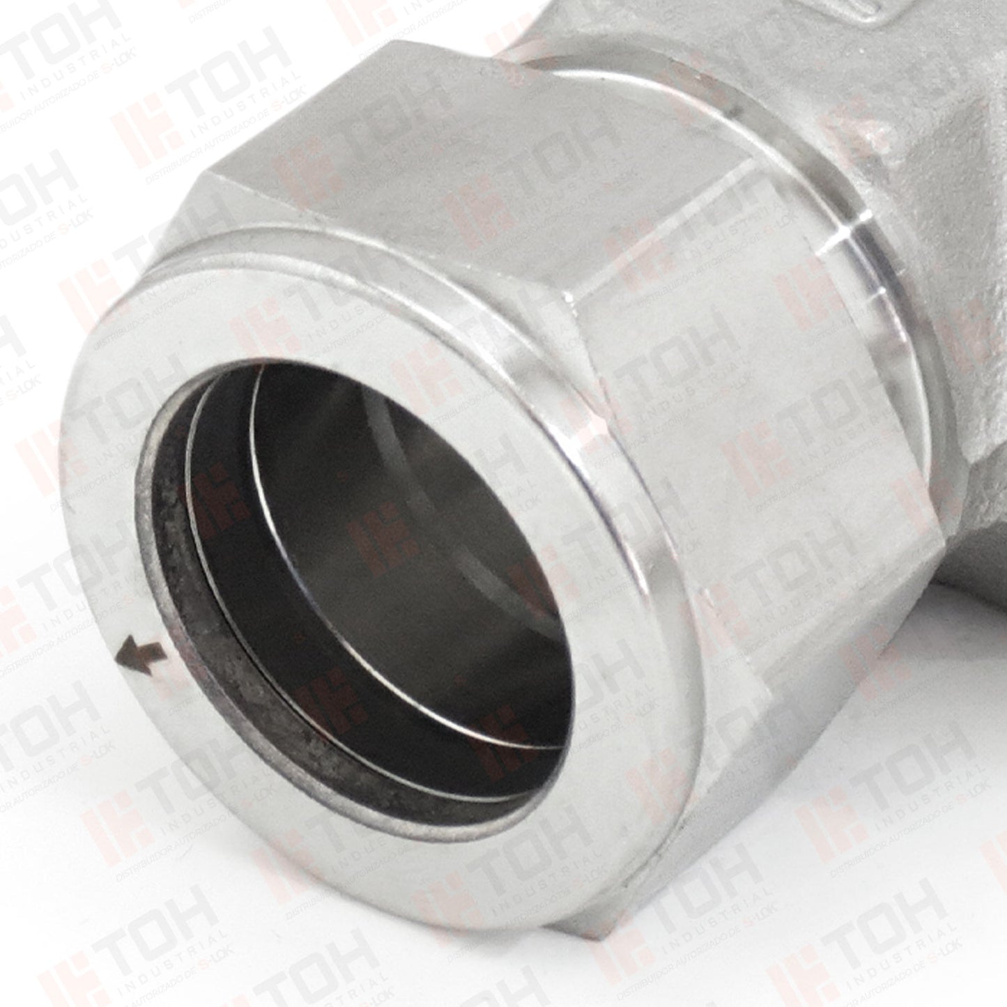 Tee Lateral 1/2" OD x 3/8" NPT Macho x 1/2" OD