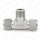 Tee Lateral 1/2" OD x 1/2" NPT Macho x 1/2" OD