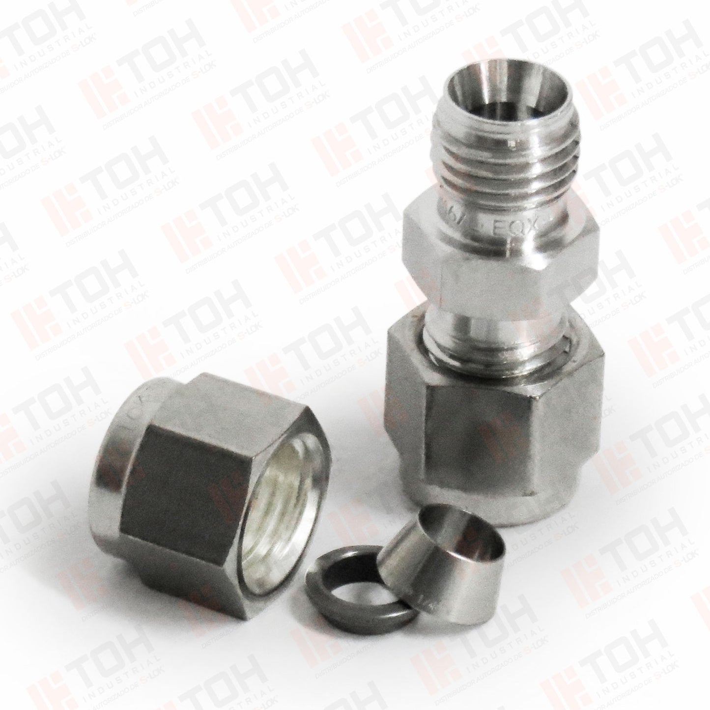Unión Recta 1/4" OD