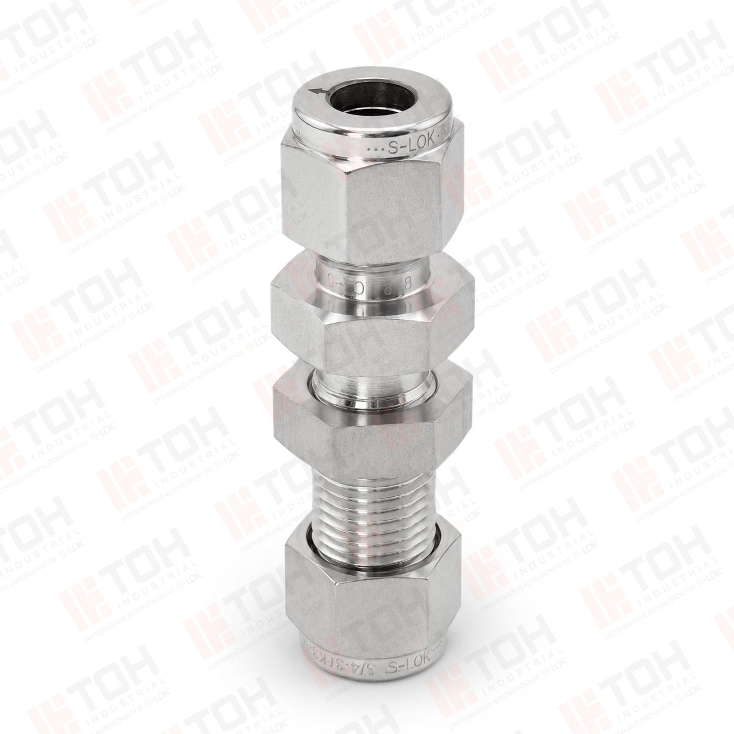 Unión Pasamuro 3/8" OD